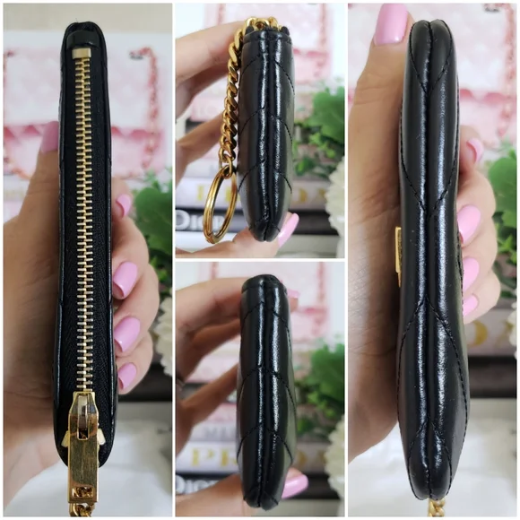 **SOLD** Authentic Pre-owned Yves Saint Laurent Cassandre Card Key Pouch - Picture 7 of 14